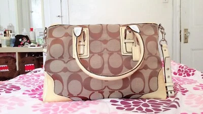 Bolso de hombro de cuero Coach J0920 F13812 excelente estado Foto 1 de 4