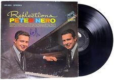 Peter Nero signed 1964 Reflections Album Cover/LP/Vinyl Record- JSA #GG08401