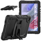 For Samsung Galaxy Tab A7 Lite (2021) Tablet Case 8.7" Screen Protector-[Black]