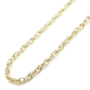 18K Yellow Gold Chain Necklace 60.5cm 6.7 grams /76117 - Picture 1 of 4