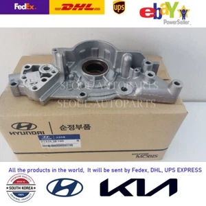 🚀 Express 🚀 OEM Oil Pump Case Assy-Front 06-10 Santa Fe Optima Rondo 2.7L - Picture 1 of 13