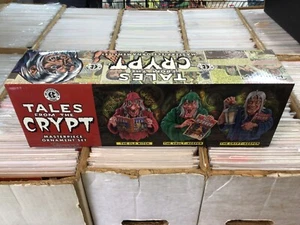 Juego de adornos de obra maestra de Tales from the Crypt retro A Go Go EC Comics nuevo - Imagen 1 de 6