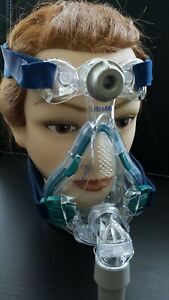 ResMed Mirage Quattro Full Face mask with headgear all sizes CPAP sleep apnea