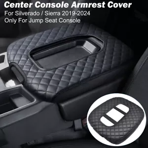 Center Console Armrest Cushion Pad Cover For Chevy Silverado 1500 2500HD 19-2024 - Picture 1 of 10