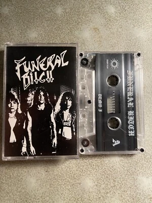 Funeral Bitch ‎The Demos Cassette Tape Death Strike Metal - Image 1 of 4