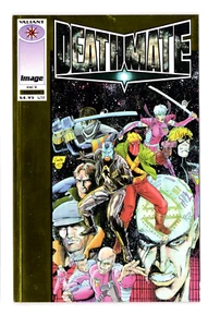 NM DEATHMATE YELLOW VALIANT IMAGE COMICS 1993 WILDC.A.T.S. H.A.R.D. CUERPO - Imagen 1 de 2