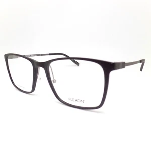 Flexon EP8011 002 Matte Black Ruthenium 53mm with Nose Pads New Authentic Frames - Picture 1 of 5