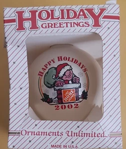 HomeDepot Christmas Ornament 2002 - Picture 1 of 2