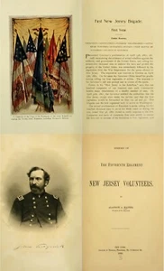 New Jersey in the Civil War History Genealogy Records - 27 Old Rare Books on DVD - Picture 1 of 12