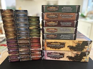 WARHAMMER INVASION LCG Complete Collection FFG x2 Core Sets & all Expansions OOP - Picture 1 of 16