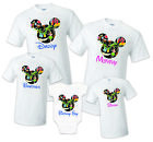 Disney Mickey Minnie Hawaii Family Vacances T-Shirt Disneyland Cruise Matching