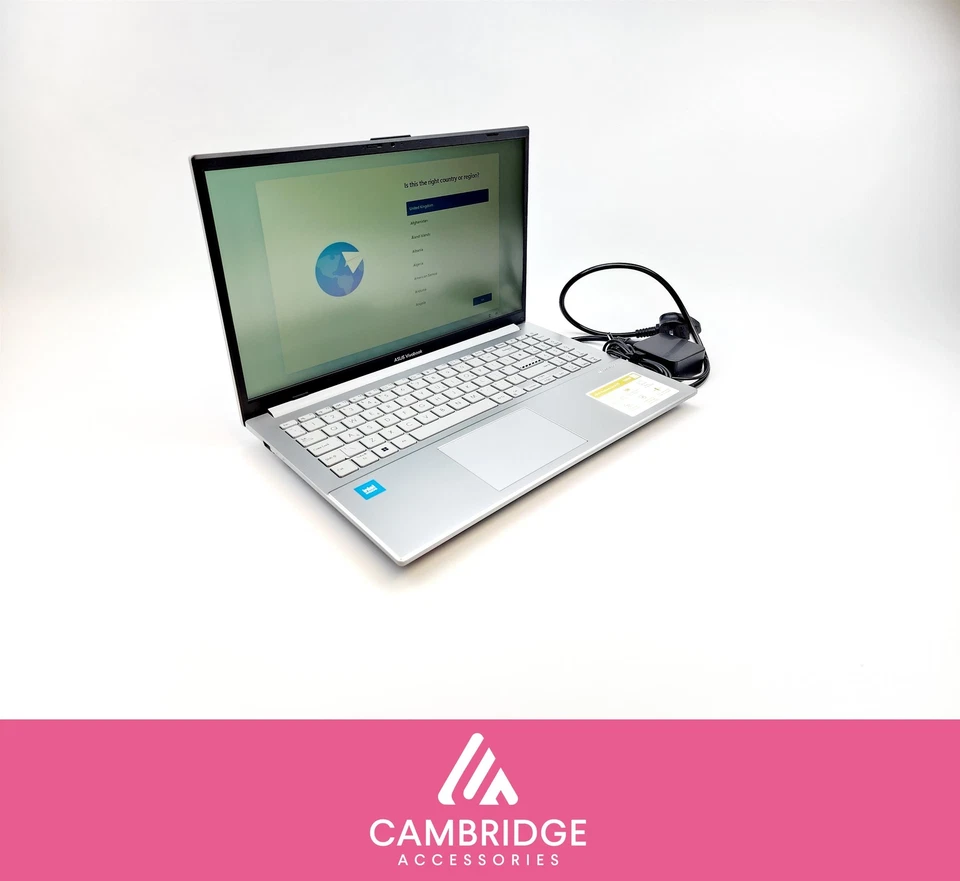 Asus Vivobook Go 15"128GB UFS SSD Intel N100 4GB DDR4 E1504GA Silver Very Good - Image 1 of 4