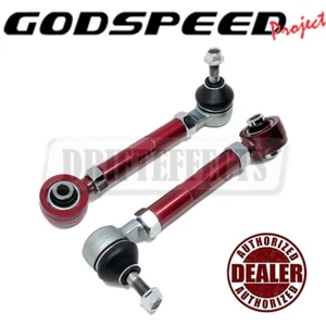 GODSPEED ADJUSTABLE REAR TOE ARMS FOR LEXUS GS300 GS350 GS430 GS450H GS460 06-11 - Picture 1 of 6