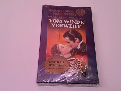 Vom Winde verweht 1939 VHS German PAL Warner Video Limitierte Erstauflage OVP - Bild 1 von 4