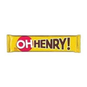 BARRAS DE CHOCOLATE OH HENRY TAMAÑO COMPLETO - 4x 58g TAMAÑO COMPLETO - FRESCAS Y SEGURAS - Imagen 1 de 1