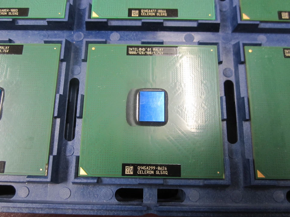 De colección Intel Celeron 1000/128/100/1.75V Socket 370 CPU SL5XQ SL5XT Foto 1 de 1