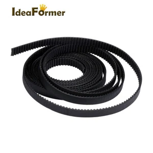 Cinghia di distribuzione aperta in gomma GT2 1 metro larghezza 6/10 mm per stampante 3D RepRap - Foto 1 di 6