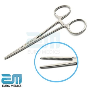 Haemostatic Pean Forceps Surgical Body Piercing Toothed Surgery Dentist Tools CE - Picture 1 of 4