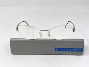 Lindberg Spirit Titanium 135 Col. U12 801195446 Rimless Eyeglasses Frame Brown - Picture 1 of 12