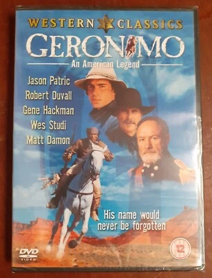 Geronimo - An American Legend  DVD Gene Hackman  Robert Duvall NEW & SEALED  - Image 1 of 2
