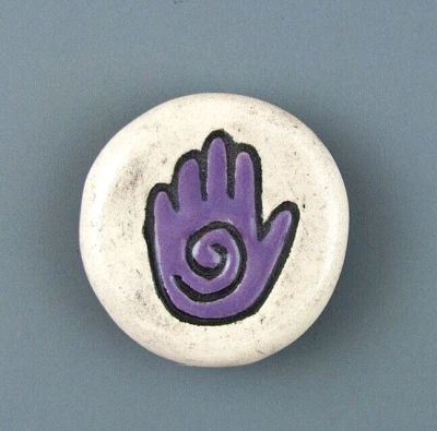 HANDMADE CLAY BUTTONS WITH SOUTHWEST DESIGNS - Image 1 of 4