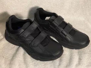 MENS DR SCHOLL'S BRISK DUAL STRAP CLOSURE WIDE WIDTH WALKING SHOES - Picture 1 of 3