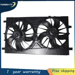 Radiator Cooling Fan Assembly For 2008-2010 Dodge Avenger 3.5L 2.7L 2.4L 2.0L - Picture 1 of 11
