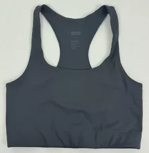 Girlfriend Collective Paloma grauer Racerback Sport-BH Größe Small - Bild 1 von 5