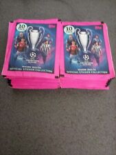 50 X Topps Champions League Sticker Packs Uk Collection 21/22 Full Box