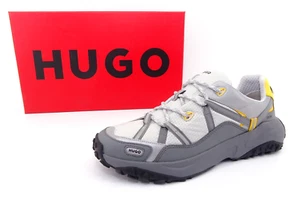 Zapatillas para hombre HUGO BOSS GO1ST Low gris claro talla 42 - Imagen 1 de 12