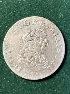 PRUSSIA FRIDRICH WILHELM 1686  Silver coin  6 Groschen , SZOSTAK KONIGSBERG - Picture 1 of 11