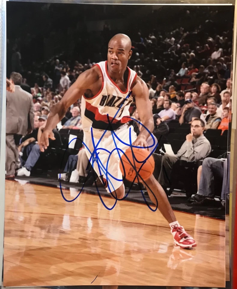 Foto de acción a color de novato autografiada por Jarrett Jack Trail Blazers #1 8x10 Foto 1 de 1