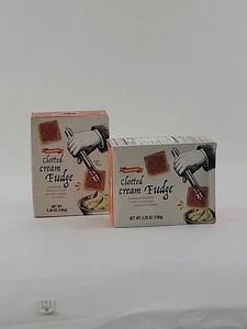 Neu Trader Joes Clotted Cream Fudge 2er Pack leckere Süßigkeiten im britischen Stil versiegelt - Bild 1 von 6