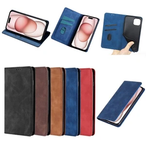 Funda de cuero de lujo para OnePlus 7 Pro 8 12 13 tarjetero cubierta magnética para teléfono - Imagen 1 de 24