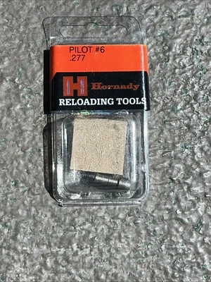 Hornady Trimmer Pilot #06-(390948)-NUEVA DE FÁBRICA-en paquete .277 Cal Foto 1 de 2