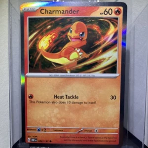 Pokemon Card Charmander Obsidian Flames Holo 026/197 Near Mint - Picture 1 of 2
