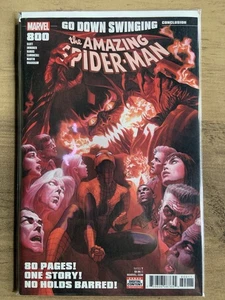 Amazing Spider-Man 800 copertina A prima stampa Marvel Comics ottime condizioni 2018 - Foto 1 di 4