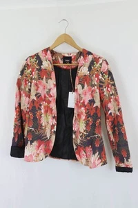 Sportsgirl Floral Blazer 6 by Reluv Clothing - Picture 1 of 2