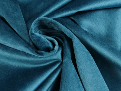 POLSTERSTOFF 60.000 Scheuertouren Velvet Samt Taschenstoff PETROL EUR 14,98/m - Bild 1 von 3