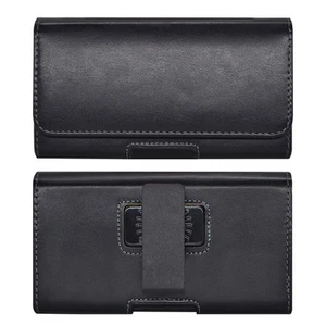 PU Leather Swivel Clip Phone Holster Holder Belt Clip Case Pouch for Samsung ... - Picture 1 of 6