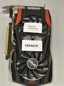 ASUS GTX 760 Graphics Card - Used, Broken Fan Blades, Working - Picture 1 of 5
