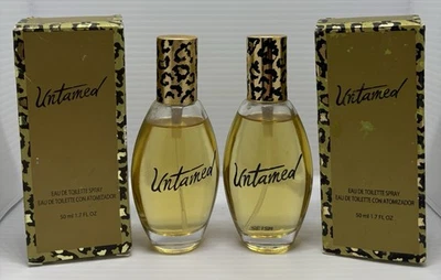 Lote de 2 NUEVO De Colección Avon Untamed Eau De Toilette Perfume Spray 1.7 fl oz ea 2002 Foto 1 de 4