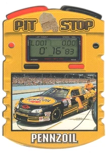 1999 Press Pass Pennzoil Steve Park Pit Stop die cut foil insert card #PS1 - Bild 1 von 2