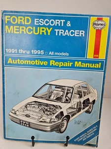 1991-1995 Ford Escort Mercury Tracer Haynes Repair Manual - Picture 1 of 14