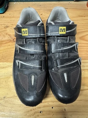 Zapatos de ciclismo de carretera Mavic Peloton negros, para hombre 9 EE. UU. 42 2/3 UE Foto 1 de 4