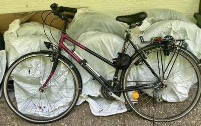 damenfahrrad WINORA JOURNEY 28 zoll Violett -Schwarz - Bild 1 von 4