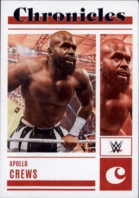 WWE #3 Apollo Crews 2023 Panini Chronicles WWE - Image 1 of 2