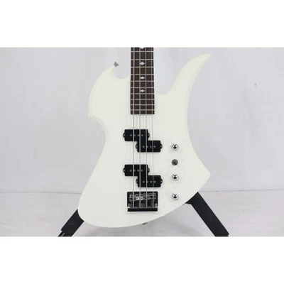 [FERNANDES] MB-65 MIJ MockingBird Bass PP White Bolt-on Neck 4.4kg Used No Case - Image 1 of 4