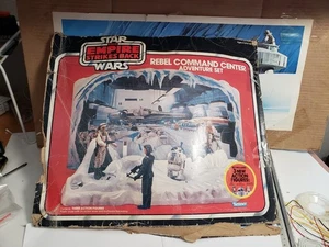Rebel Command Center Cover to the Box Only Damaged Vintage Star Wars - Bild 1 von 5