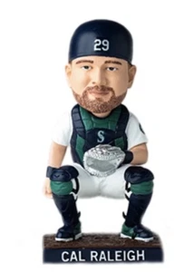 Cal Raleigh Platinum Glove Bobblehead Seattle Mariners Presale SGA 4.7.25 - Picture 1 of 8